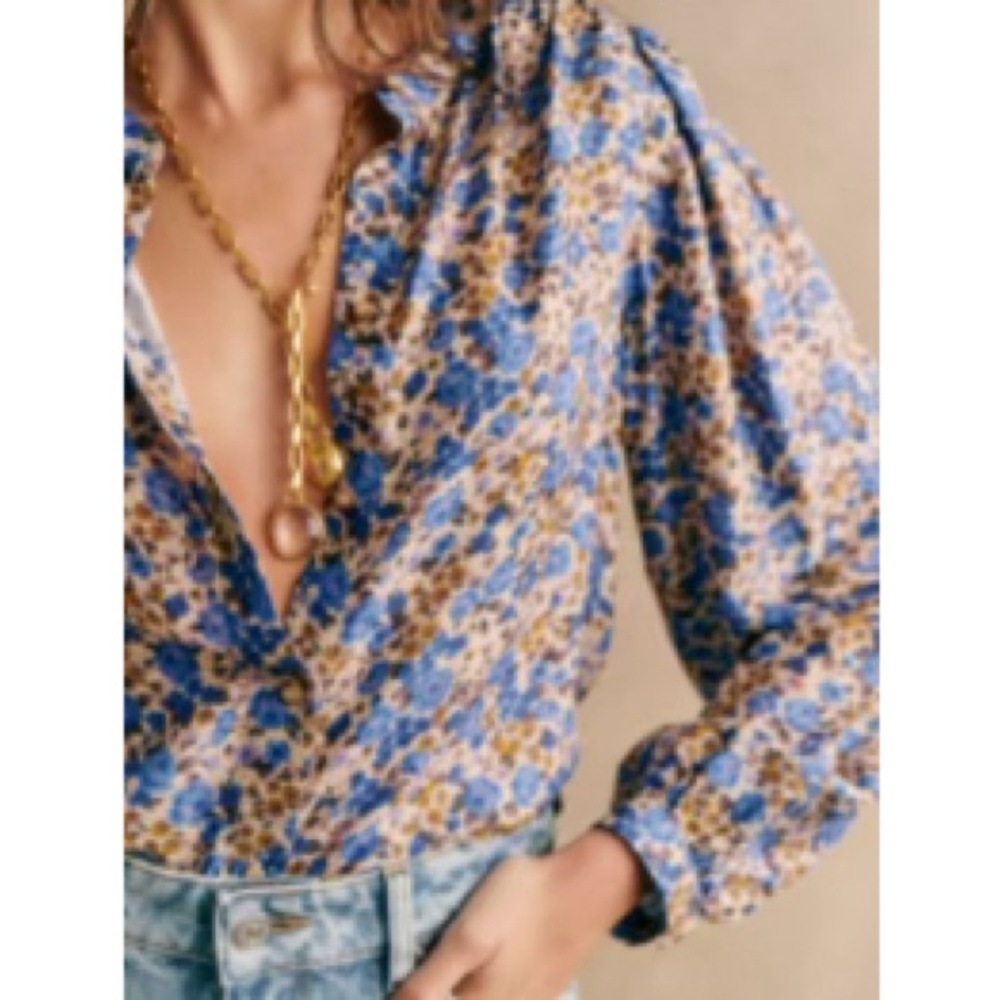 COPY - Sezane irina shirt size 4